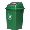 Push Garbage Bin (Green) 60L